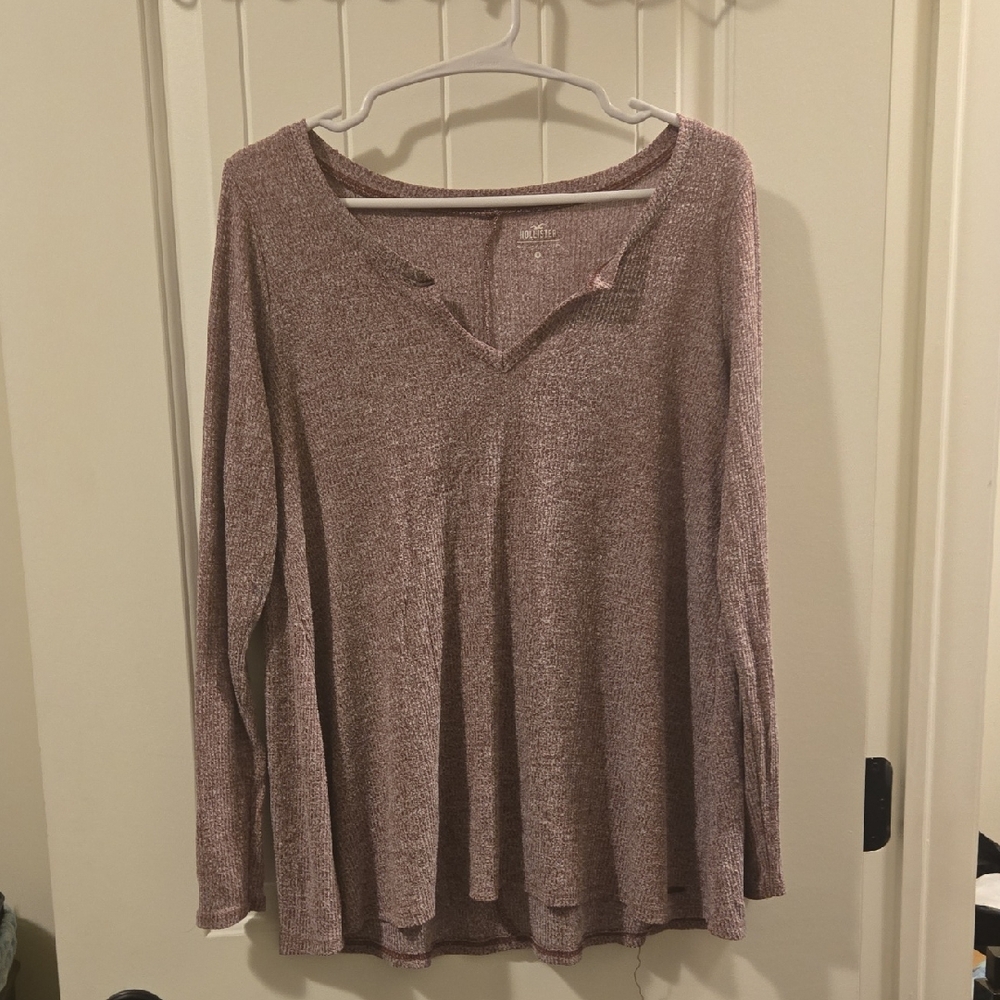 Hollister Muave Longsleeve Size M